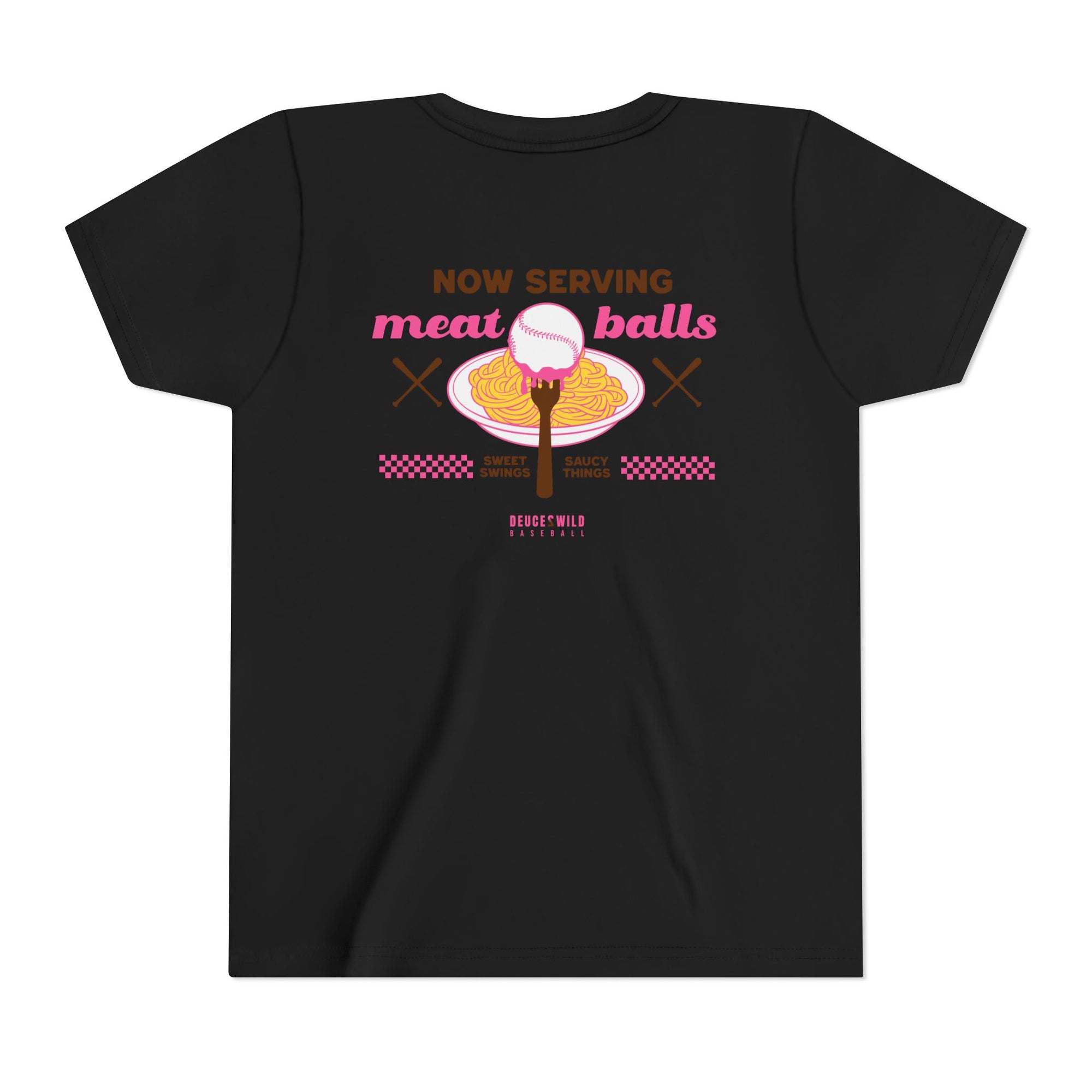 Now Serving Meatballs Youth Tee