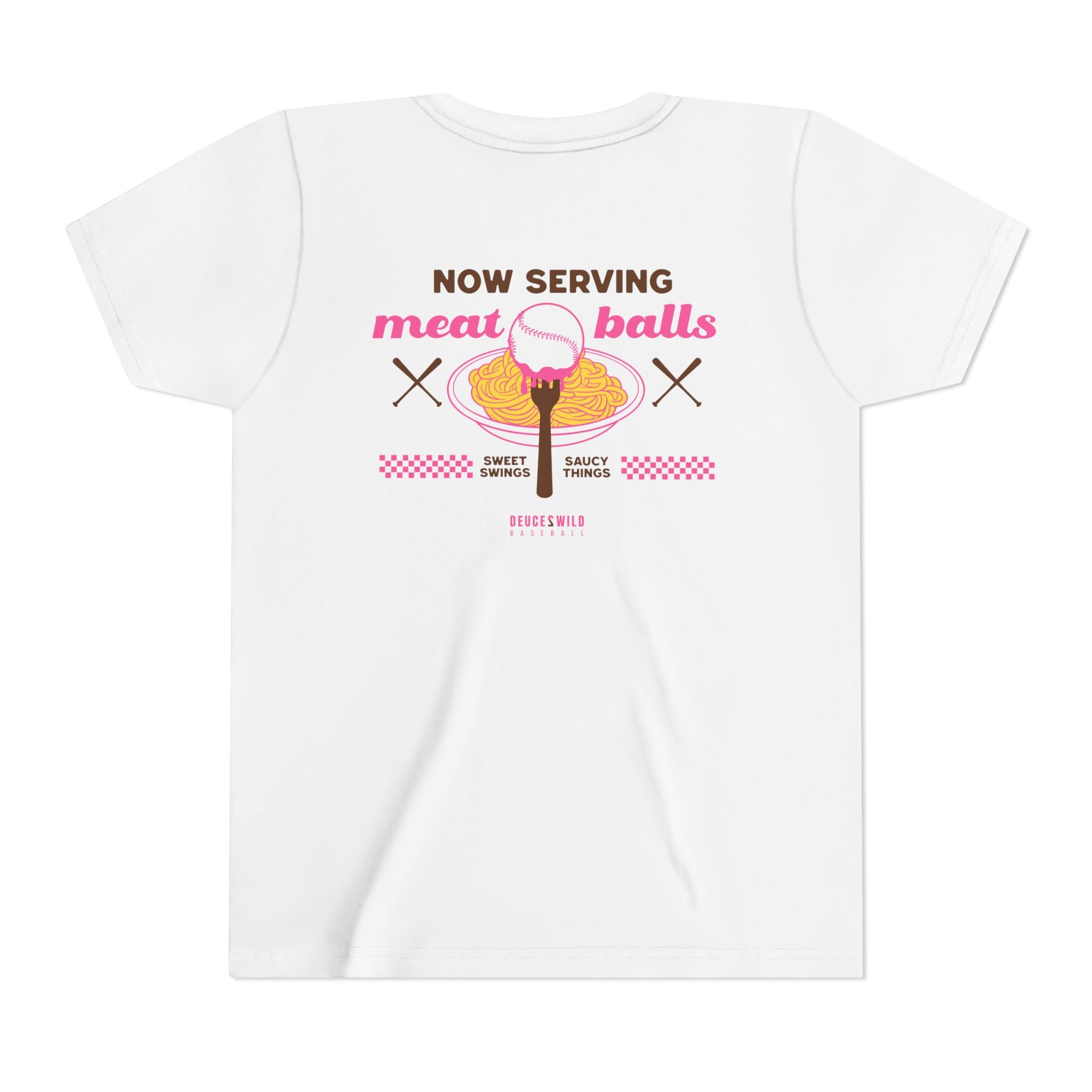 Now Serving Meatballs Youth Tee