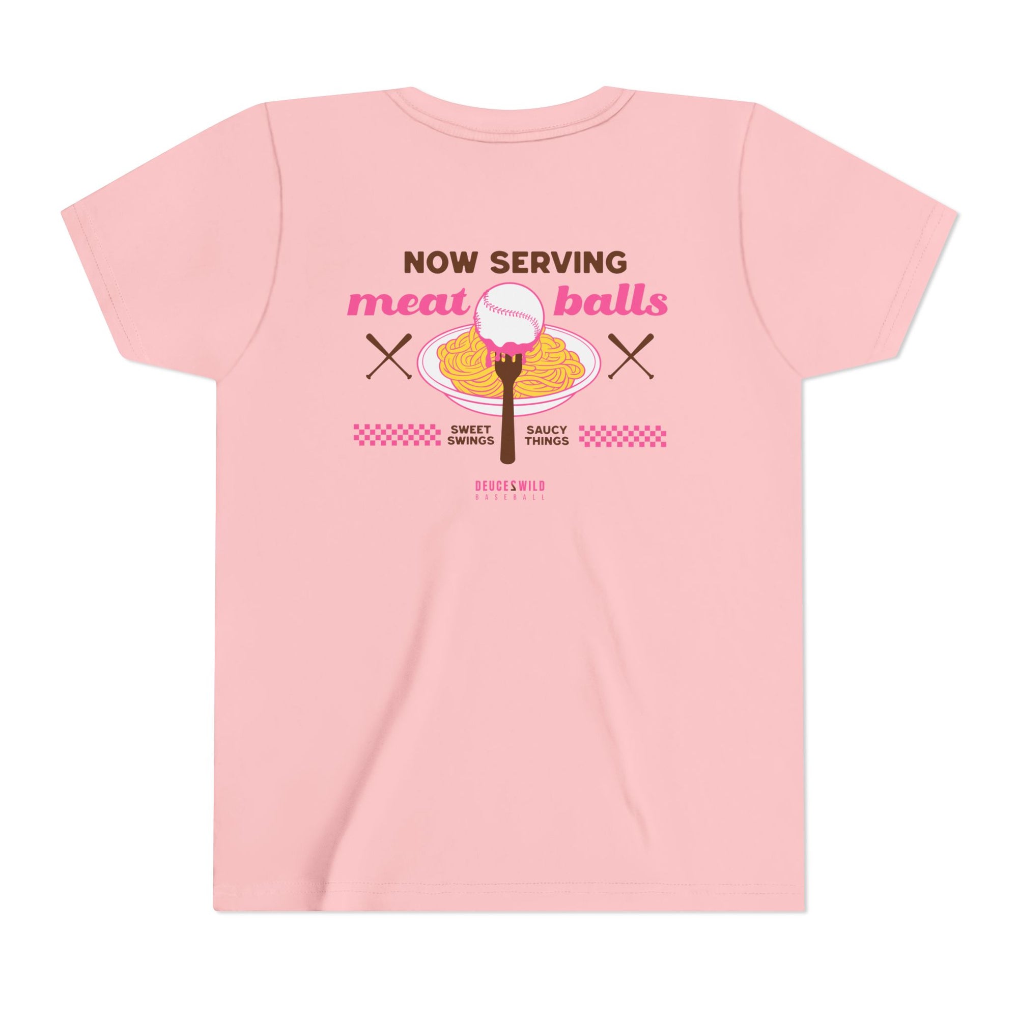 Now Serving Meatballs Youth Tee
