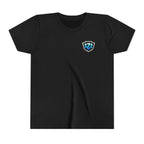 Open Your Eyes Blue Youth Tee