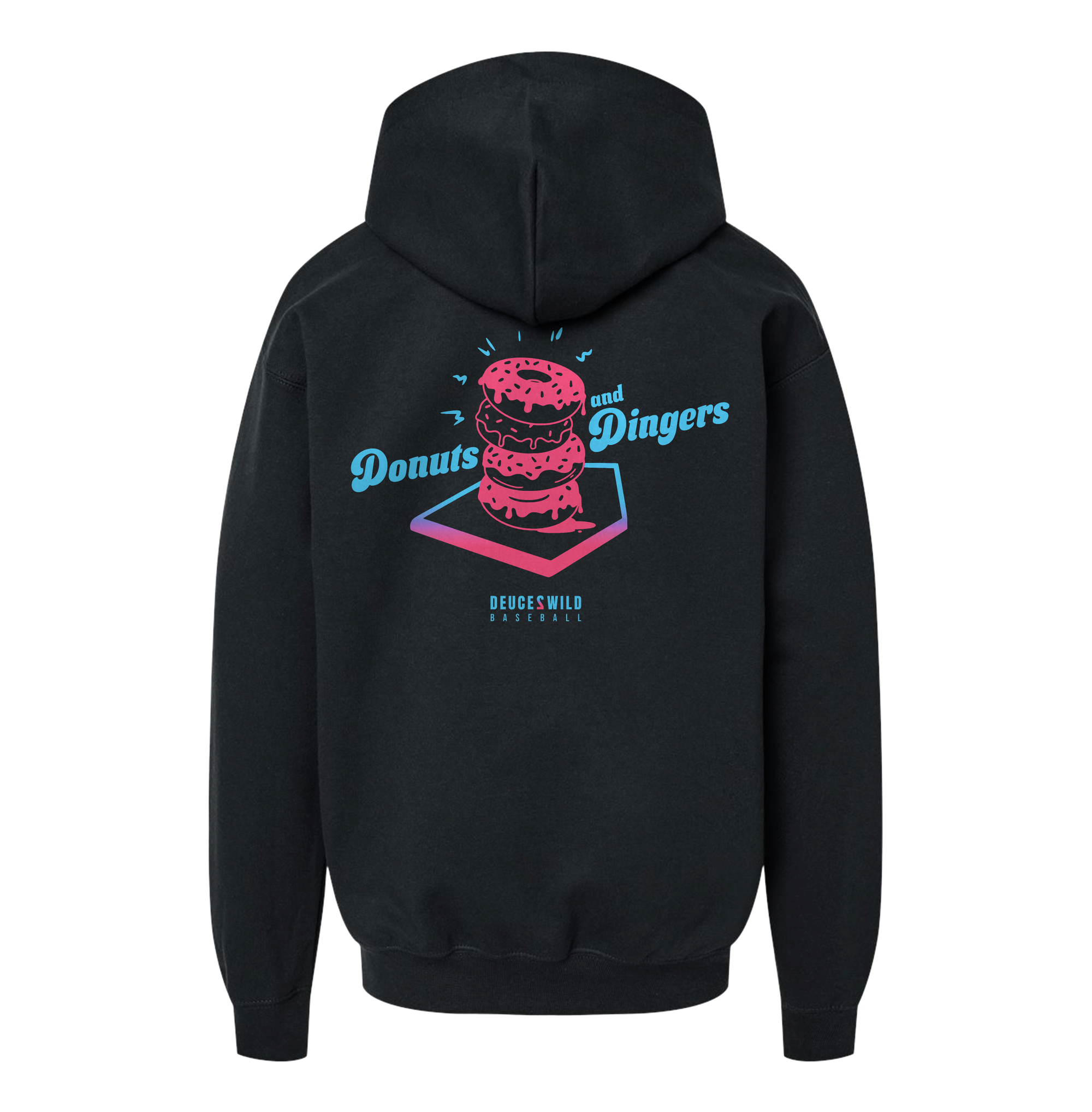 Donuts and Dingers Youth Hoodie